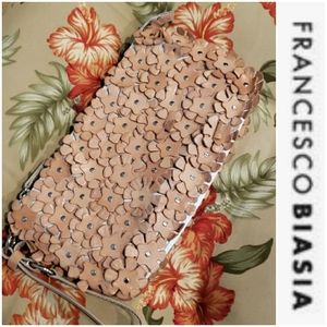 Francesco Biasia Leather Clutch/Wristlet